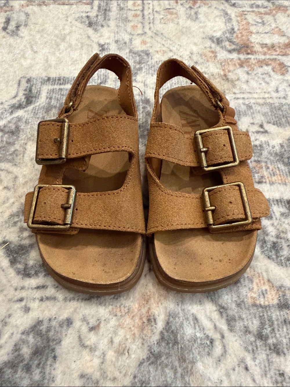 Zara Kids Leather Sandals